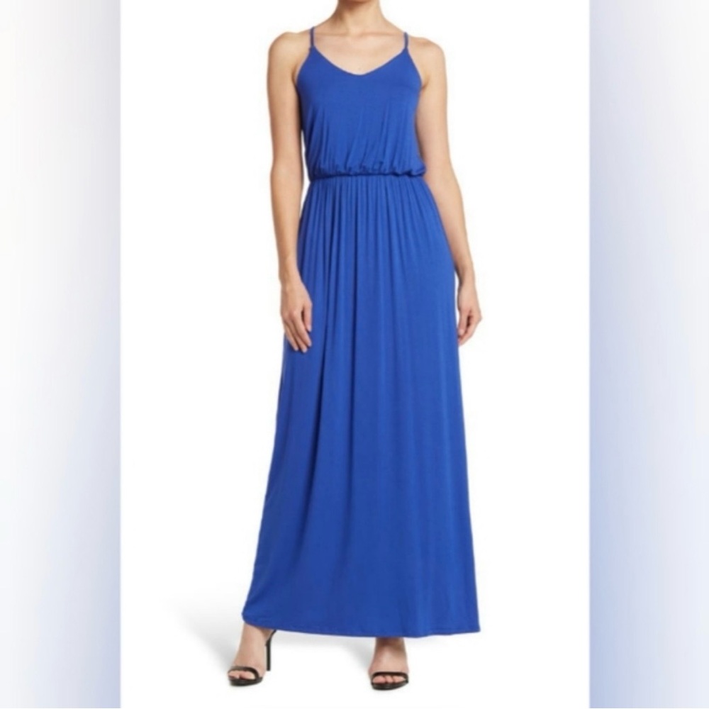 Lush Royal Blue maxi dress